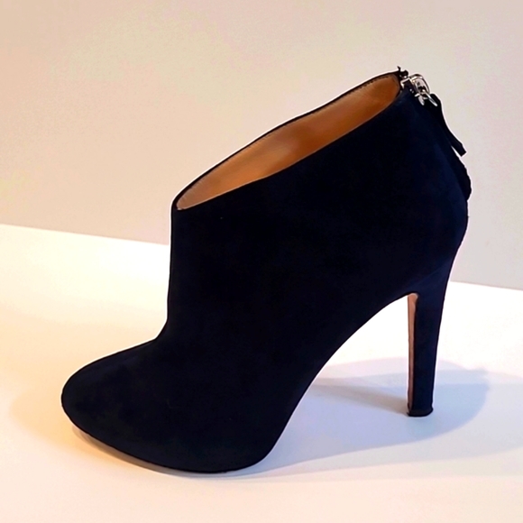 Barneys New York Shoes - Barneys New York Suede Heeled Booties